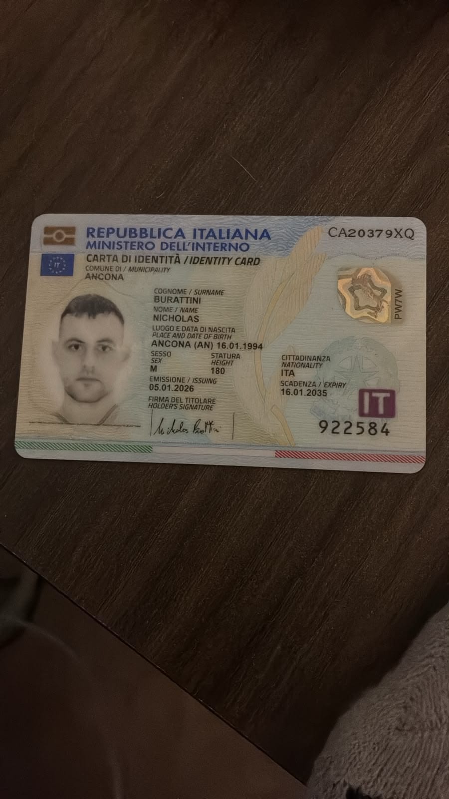 NICHOLAS BURATTINI