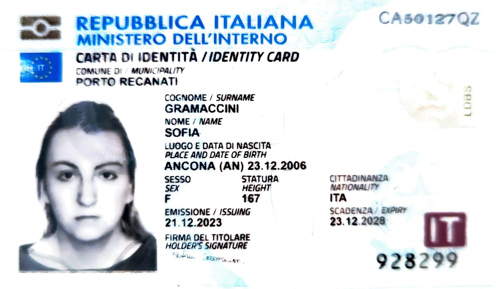 SOFIA GRAMACCINI